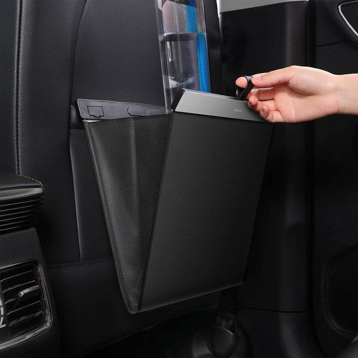 Baseus Large Backseat Car Trash Bag Opens and Closes Magnetically