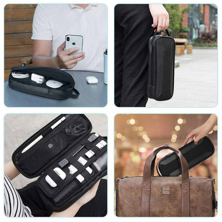 WIWU Pouch X Multiple Compartments Waterproof Digital Items Storage Bag Zipper Organizer