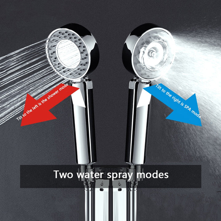 Double-Sided Shower Head Effluent Multi-Function Flower Handheld Sprinkler Hand-Held Shower Head