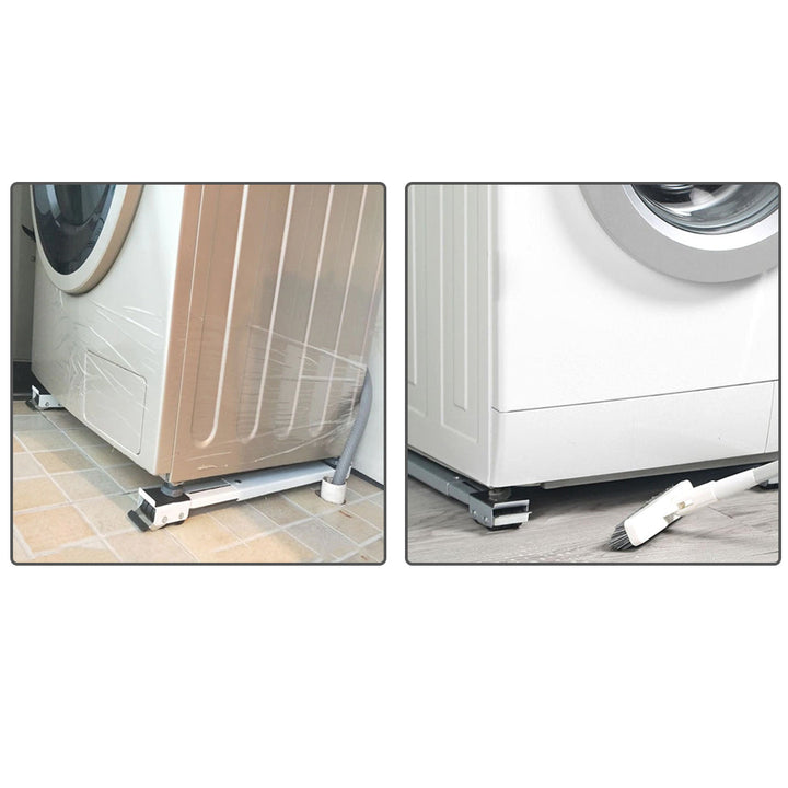 Washing machine base, Adjustable Extendable Appliance Trolley Roller Wheels