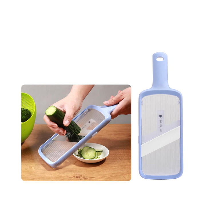 Stainless Steel Fruit Vegetable Chopper Slicer Adjustable Thickness Cutter