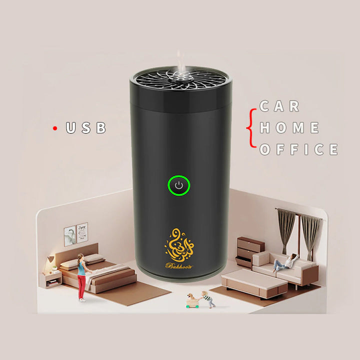 Arabic Electronic Aromatic Incense Burner With Built-in Fan