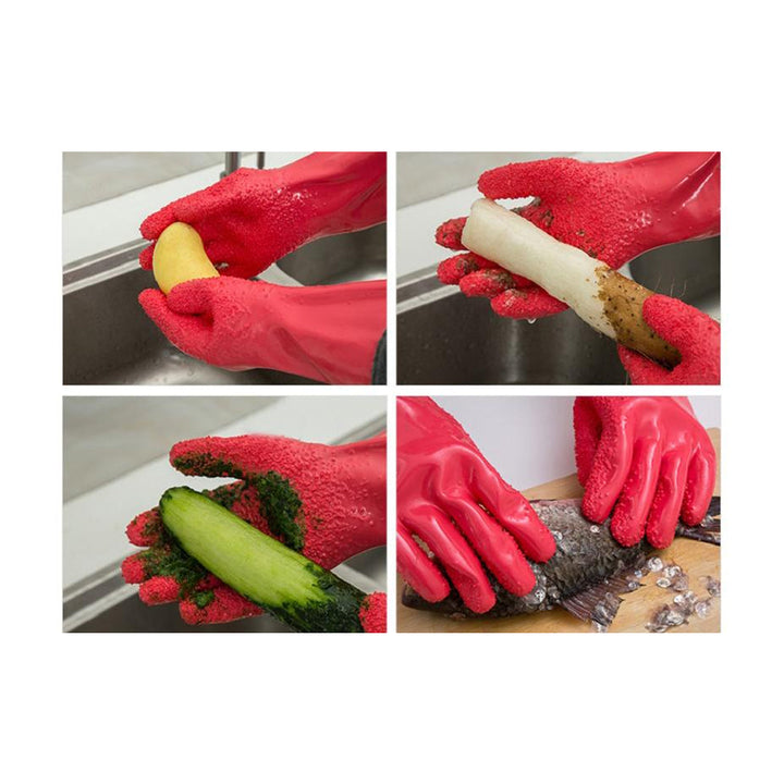 Tater Mitts Quick Water Resistant Multi-use Potato Peeling Gloves