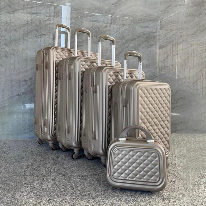 Luggage Trolley Bags set of 5Pcs Design Combines Luxury, Elegance and Practicality