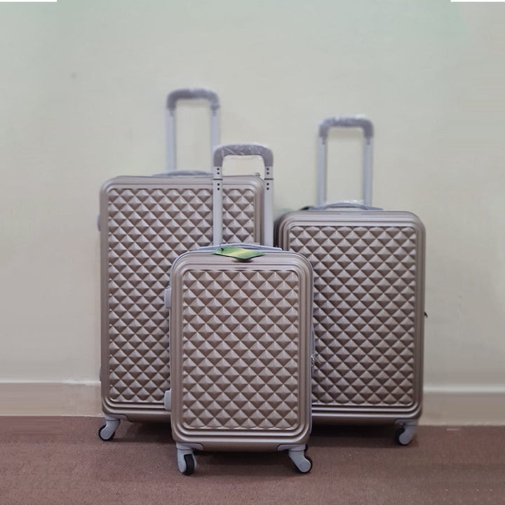 Luggage Trolley Bags set of 3Pcs Design Combines Luxury, Elegance, and Practicality