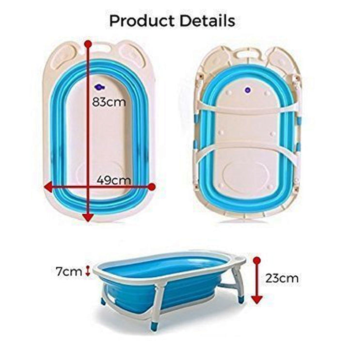 Praxon Baby Bath Tub Folding Garden Water Pool Collapsible Dog Pet Shower Tub