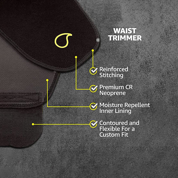 Waist Trimmer Heat Slimmer Made of High-quality Material for Superior Thermal Insulation  