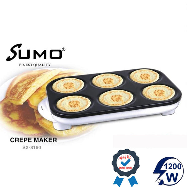 Sumo SX-8160 6-Slot Crepe Maker