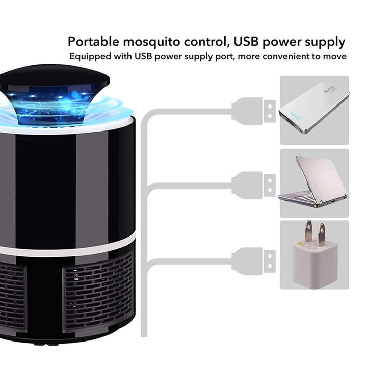 Electric Mosquito Insect Killer, Fly Bug Zapper with LED Trap Lamp