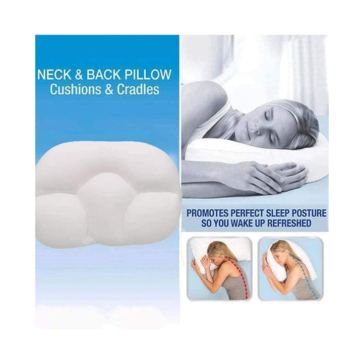 Soft Breathable All-Round Sleep Neck Egg Sleeper Pillow