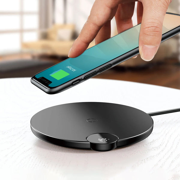 Baseus 15W Digital LED Display Wireless Charger