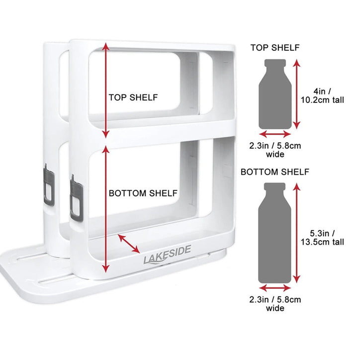 Modular Rotating Spice Rack Organizer