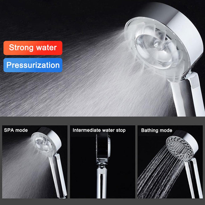 Double-Sided Shower Head Effluent Multi-Function Flower Handheld Sprinkler Hand-Held Shower Head