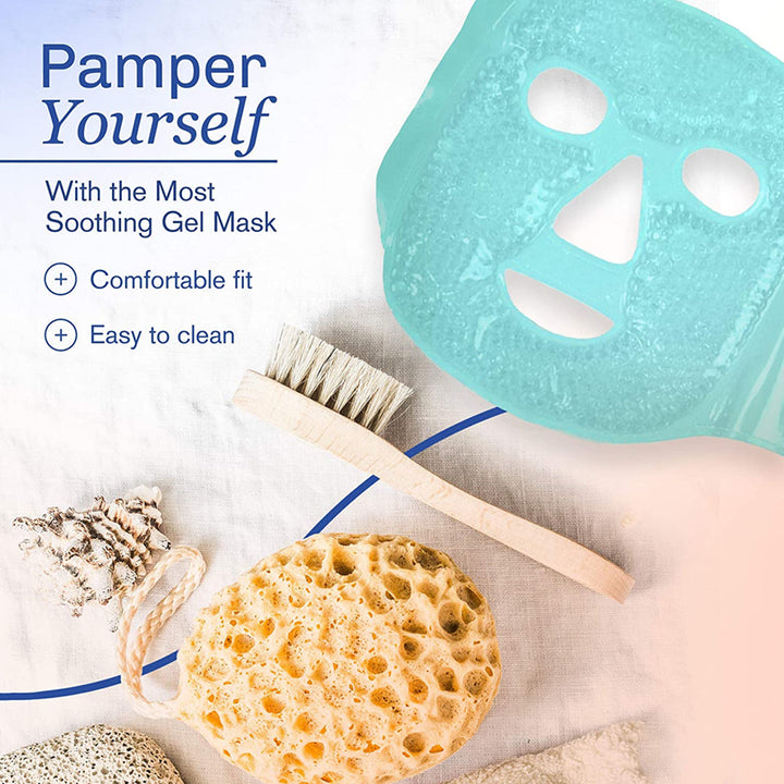 Reusable Face Mask For Skin Care and to Get Rid of Puffy Eyes and Migraine Relief