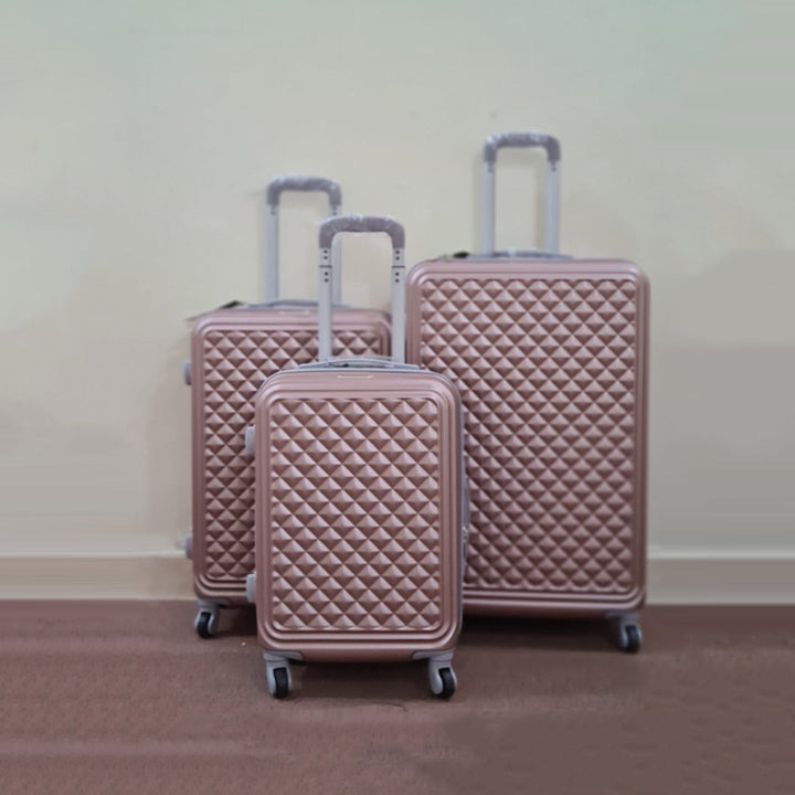 Luggage Trolley Bags set of 3Pcs Design Combines Luxury, Elegance, and Practicality