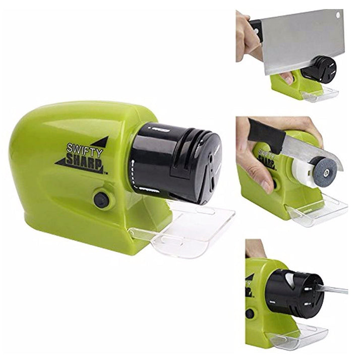 Swifty Sharp Cordless Motorized Knife Blade Sharpener