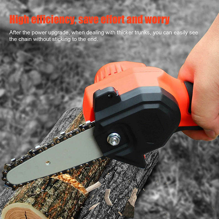 850W Cordless Portable Electric Saw with Comfortable Handle and 2000mAh Rechargeable Battery