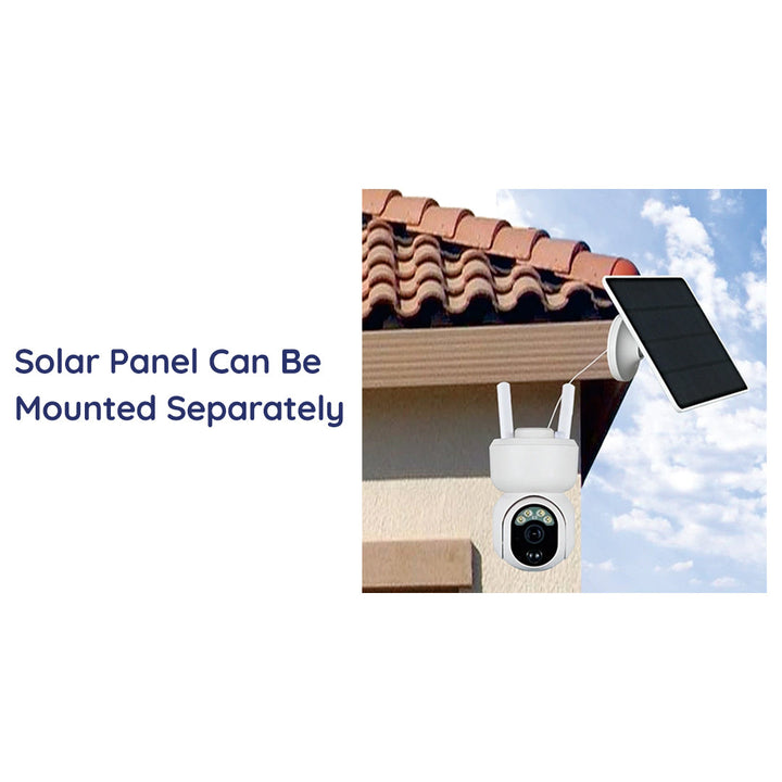 T24 4G/WIFI NETWORK 1080p SOLAR POWERED Pan/Tilt Outdoor Security Camera