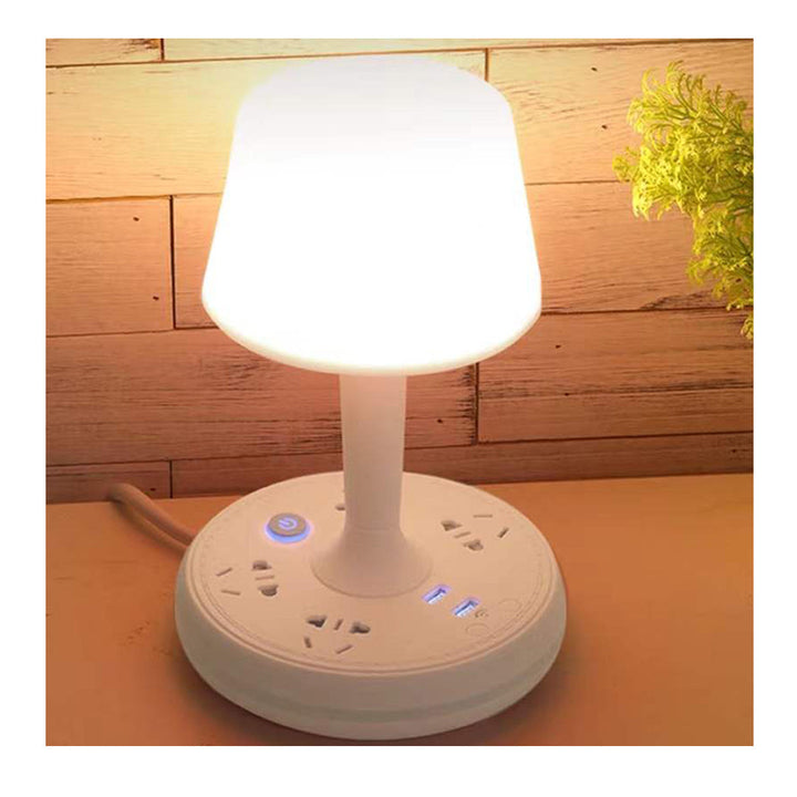 Multifunctional LED Desk Lamp with Two USB Charging Ports and 3 Lighting Modes with Remote Control