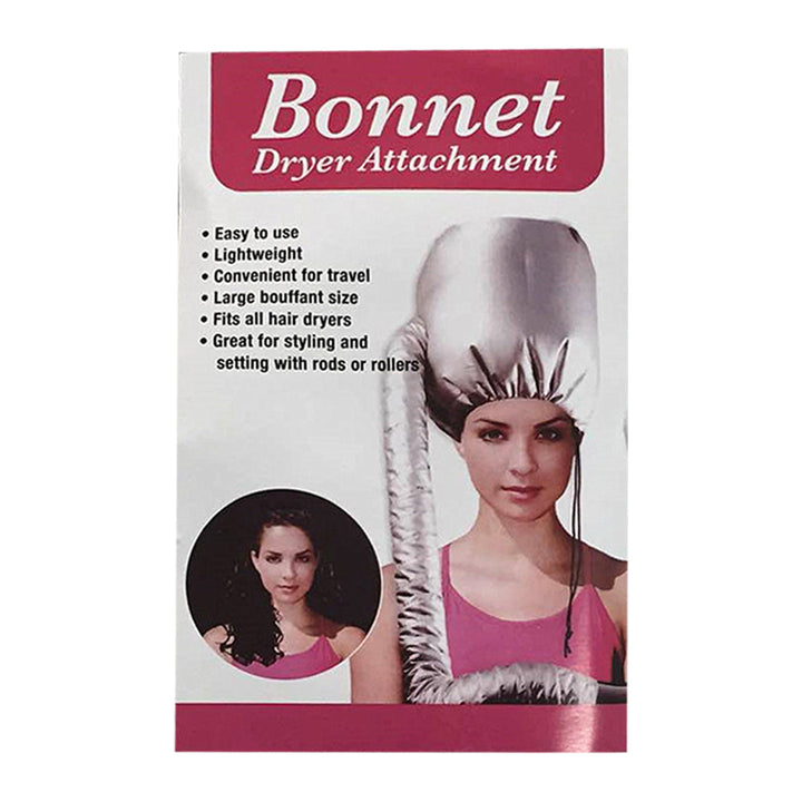 Soft Hair Drying Bonnet with Elastic Band Attaches To Hair Dryer For Moisturizing Hair Treatment