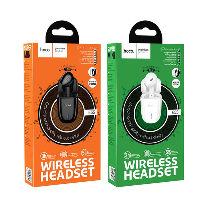 Hoco Wireless headset “E55 Flicker” with charging case