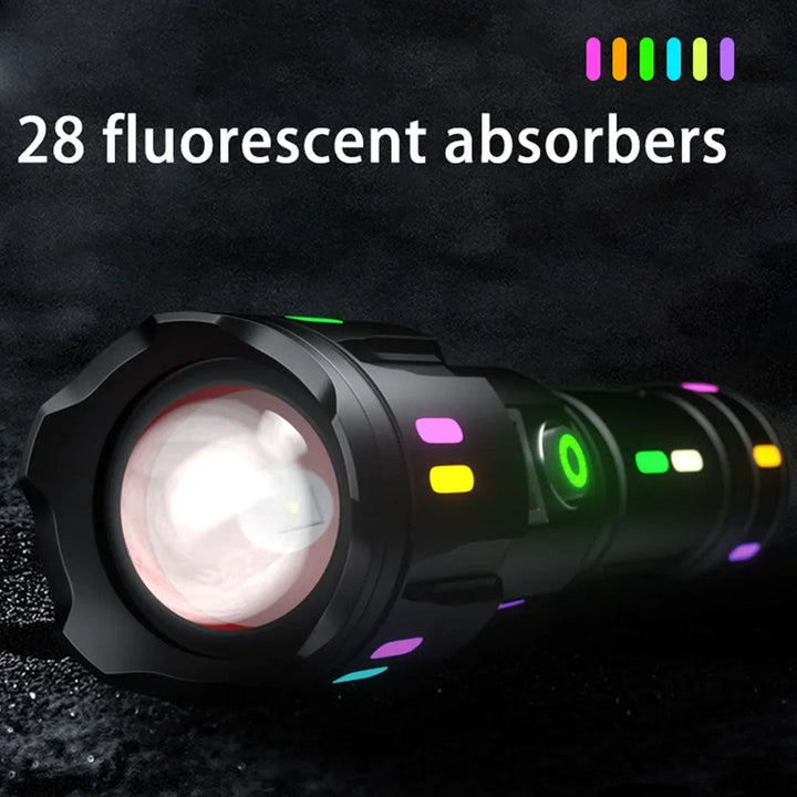 2000LM High Power Spotlight Long Range LED 26650 Flashlight