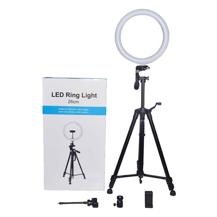 12 Watt LED Ring Fill Light Type B - Dia 26 Cm  With Tripod