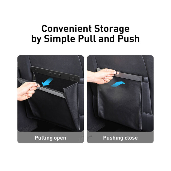 Baseus Large Backseat Car Trash Bag Opens and Closes Magnetically