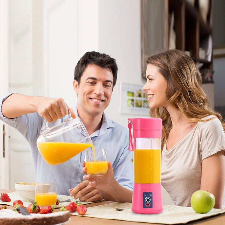 Portable Blender Juicer Cup USB Rechargeable Electric Automatic