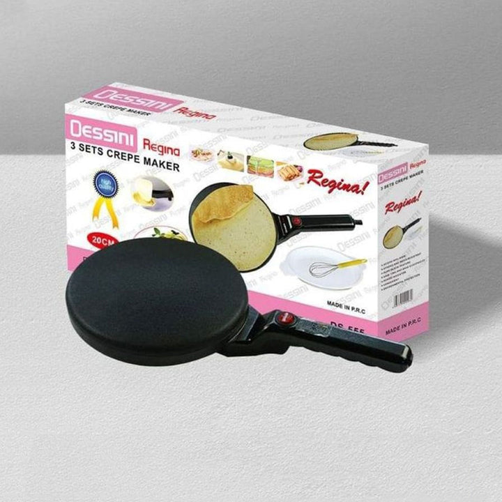 Dessini Electric 3 Steps Crepe Maker, 900W, DS-555, Grey