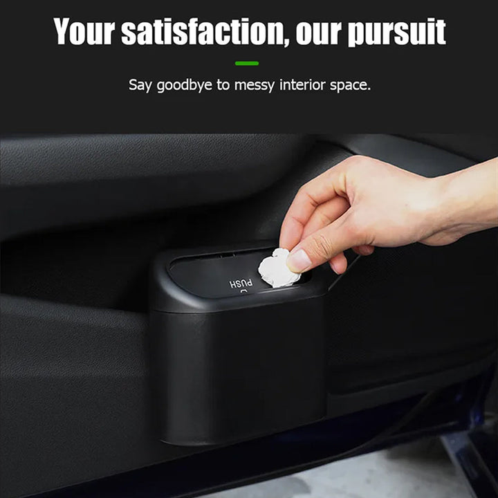 High quality Plastic Portable Car Trash Can is Multi-Use, Leak-Proof, and Space-Saving