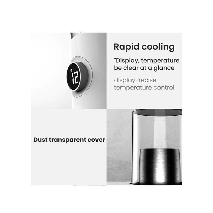 Portable Fast Heating And Cooling 2 in 1 Electric Mug With Digital Display