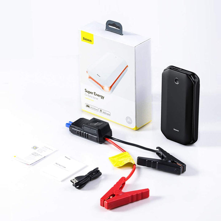 Baseus 800A Peak Auto Jump Box Car Battery Jump Starter + Xiaomi Smart Laser Measure