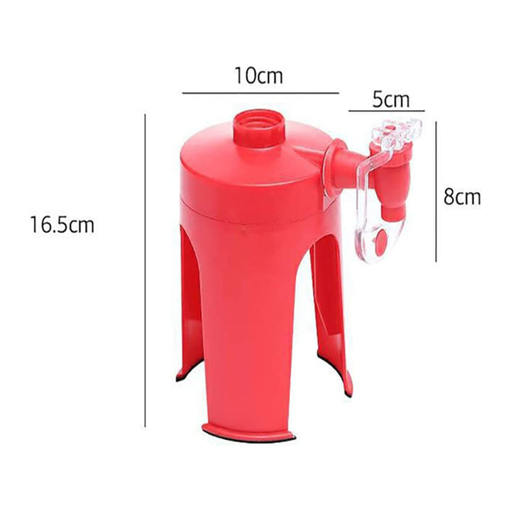 Hand Squeeze Soft Drink Dispenser Leak Proof Durable Washable Reusable