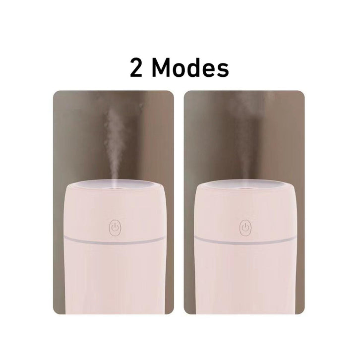 Night light humidifier with fine mist 300ml USB humidifier