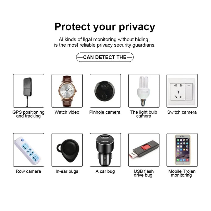 Wireless Hidden Camera Detector