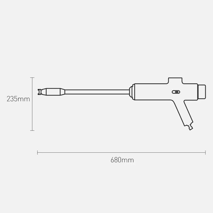 Baseus Portable High Pressure Rechargable Car Washer Gun