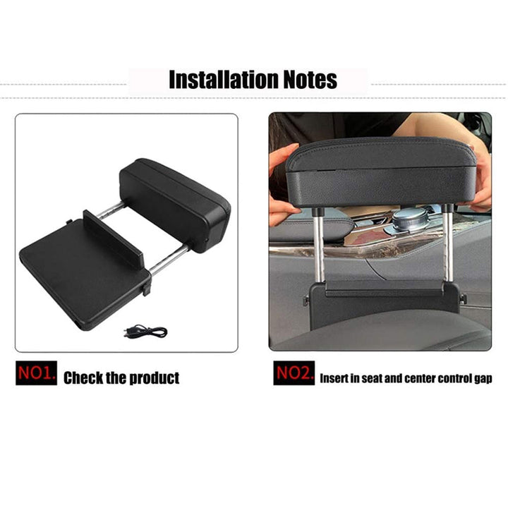 Universal Car Armrest Box Storage Box Adjustable Armrest