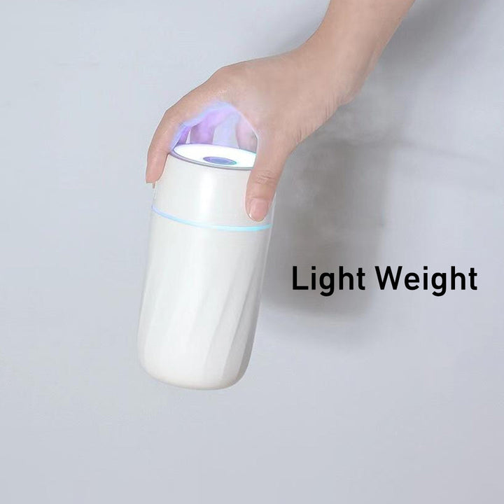 Night light humidifier with fine mist 300ml USB humidifier