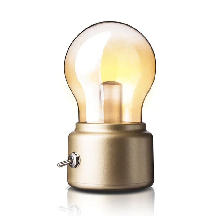 USB Charging Energy Saving Bulb Light Lamp Warm Light