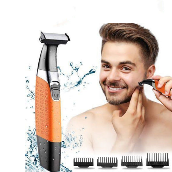 Kemei KM-1910 Electric Shaver with 4 Combs