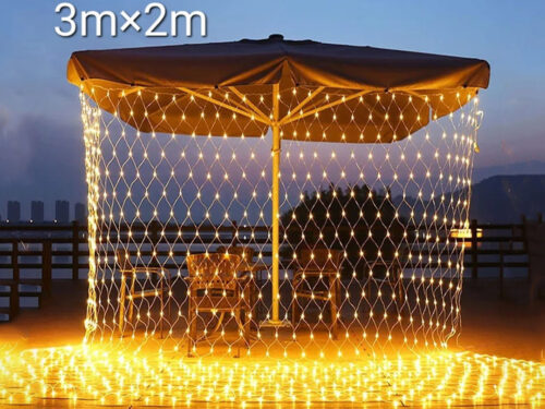3x2 Meters LED Mesh Wall Light Curtain Light