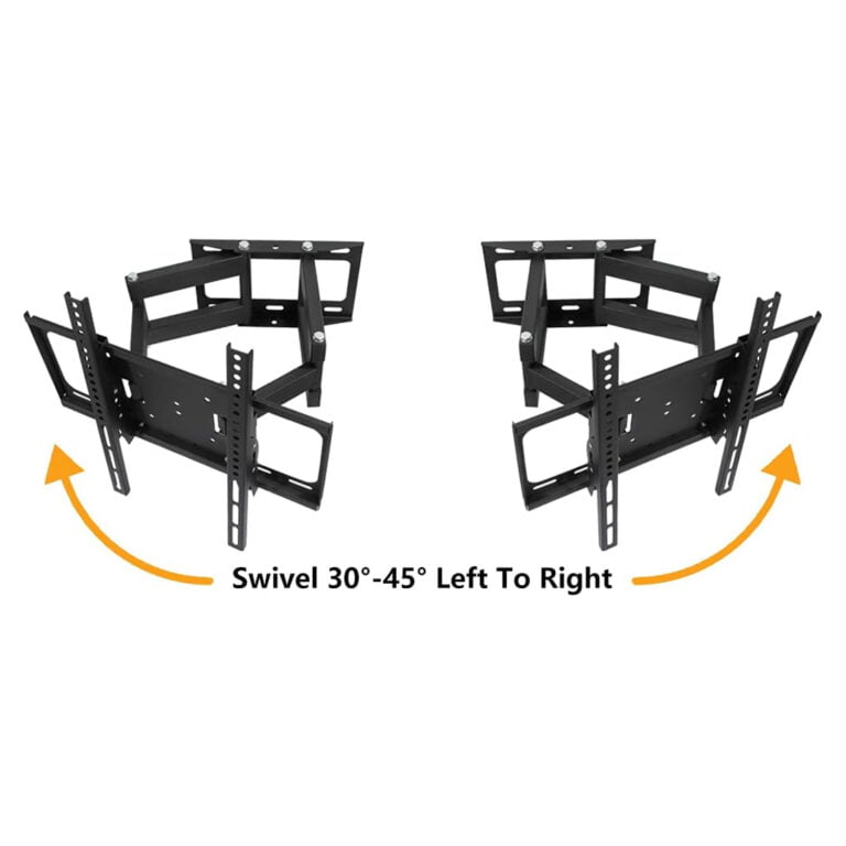 EZ-3280MT Monitor Wall Mount Bracket with Swivel Articulating Arms for 32" - 80" Screens