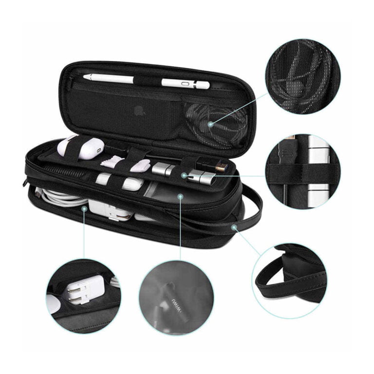 WIWU Pouch X Multiple Compartments Waterproof Digital Items Storage Bag Zipper Organizer