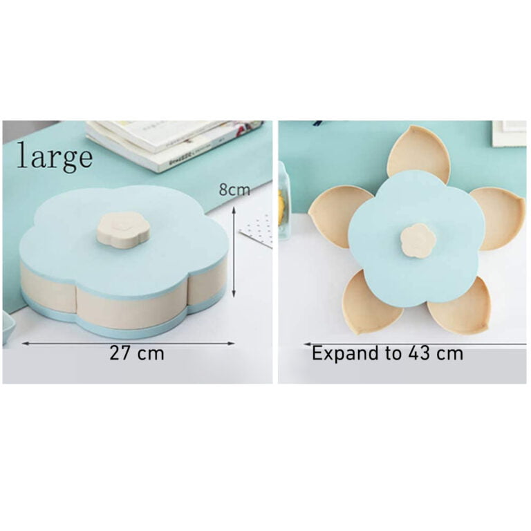 Rotating Petal shaped Candy box - Assorted colors