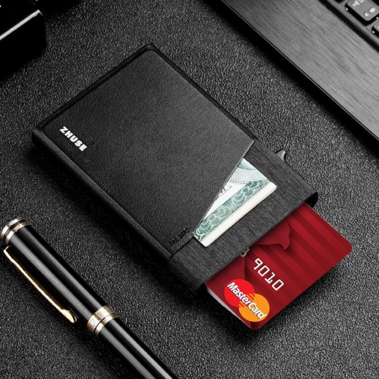 Card Holder Wallet Lightweight and Practical with a Non-Slip Design