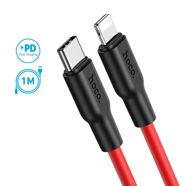 Hoco Cable Type-C to Lightning “X21 Plus” PD 20W (1m)