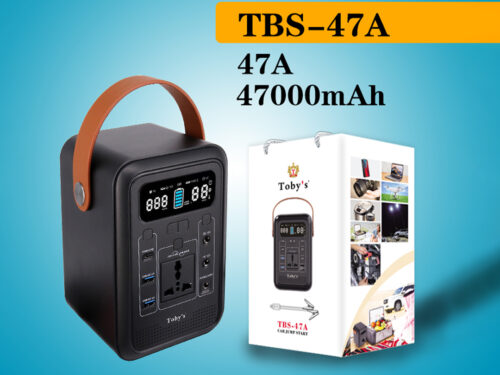 Toby's TBS-47A Jump Starter 47000mAh Compatible with 4 charging methods