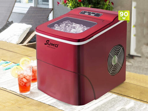 SUMO 90W PORTABLE ICE MAKER AND THERMOS CONTAINER