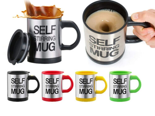 Self-stirring Electric Thermal Automatic Coffee Mug  (assorted colors)